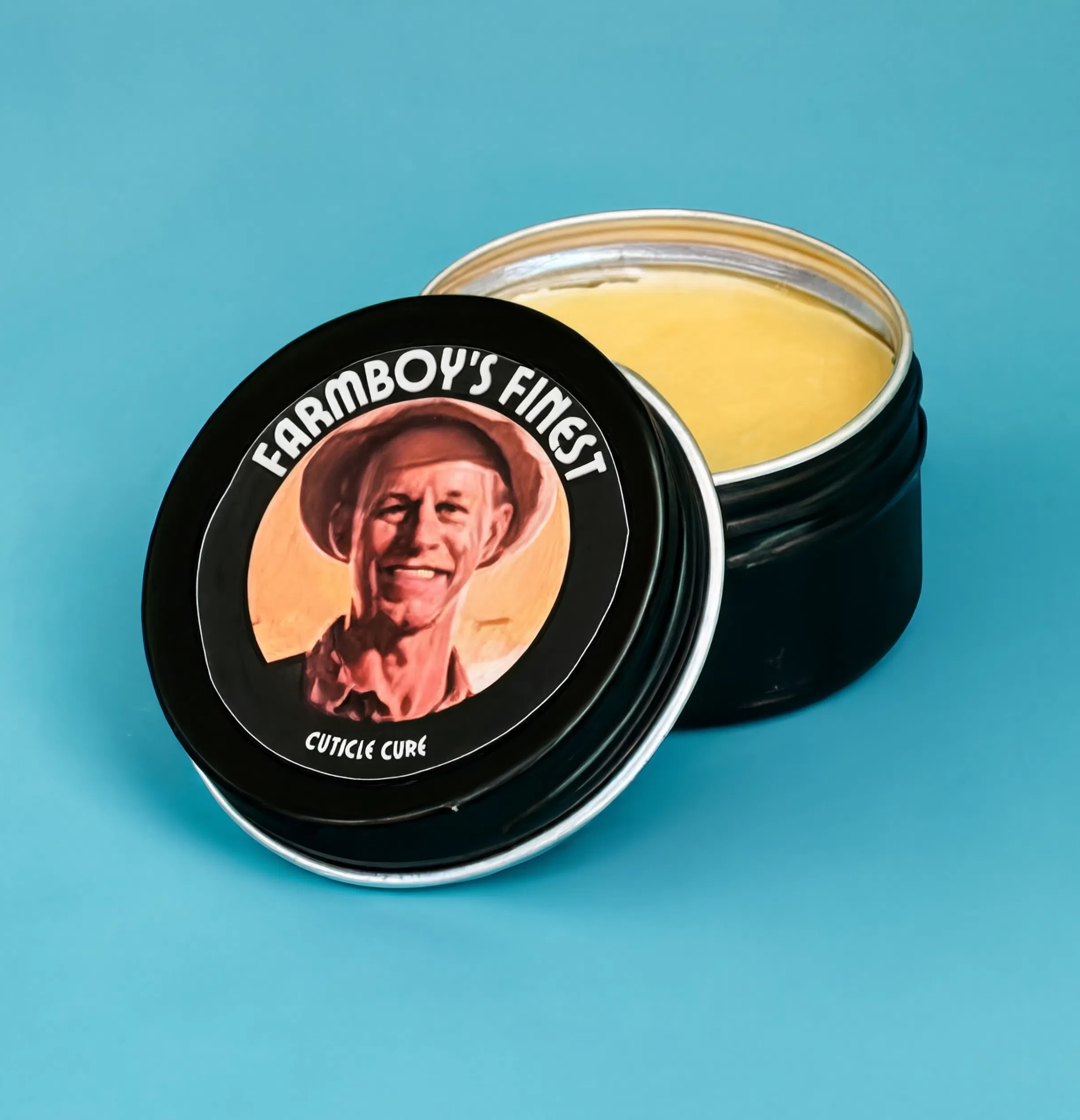 Cuticle cream in tin